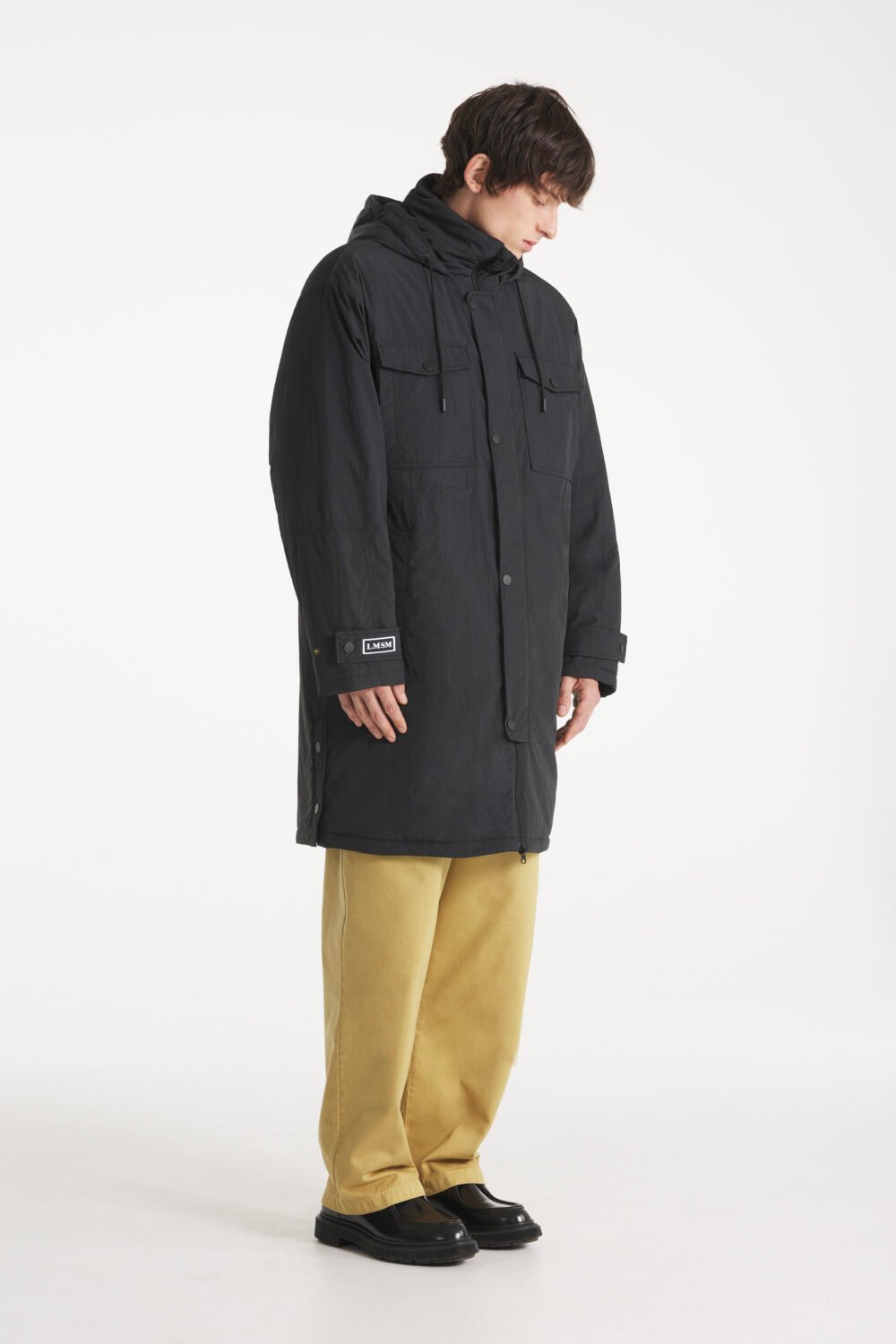 MAYOU - PARKA TECHWEAR - M, NOIR