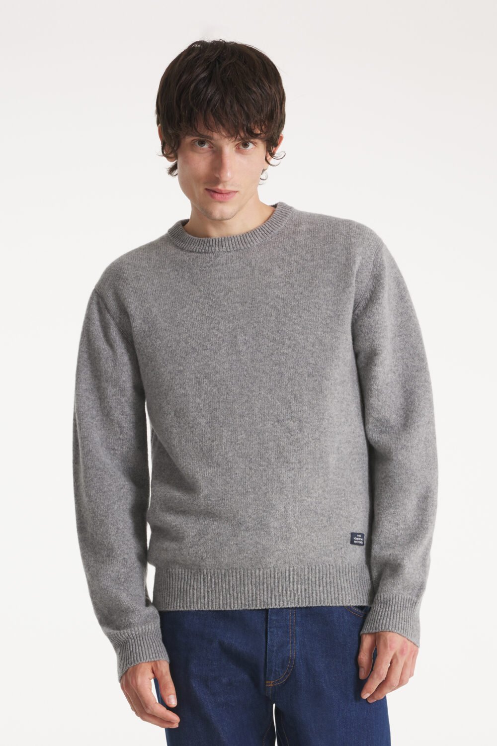 SAMSON - PULL LAINE ET CACHEMIRE - XS, GRIS