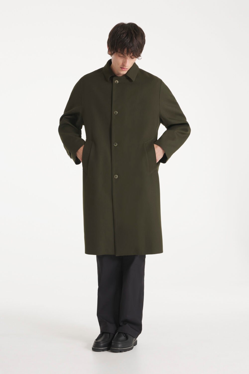 MANFRED - TRENCH EN LAINE - S, KAKI