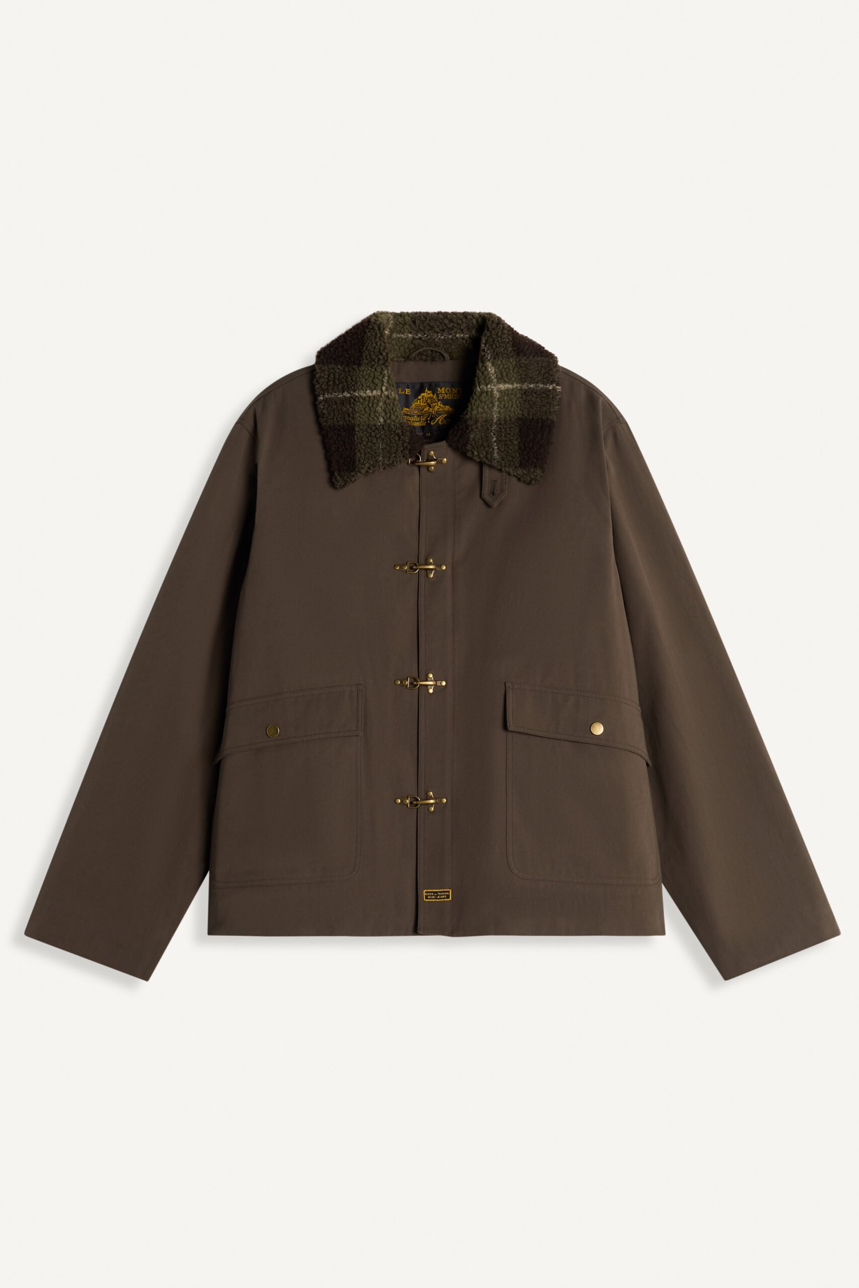ジャケット・アウター Cotton pajama shirt jacket Maisonkinema 3002013199655023_01_9158w.jpeg