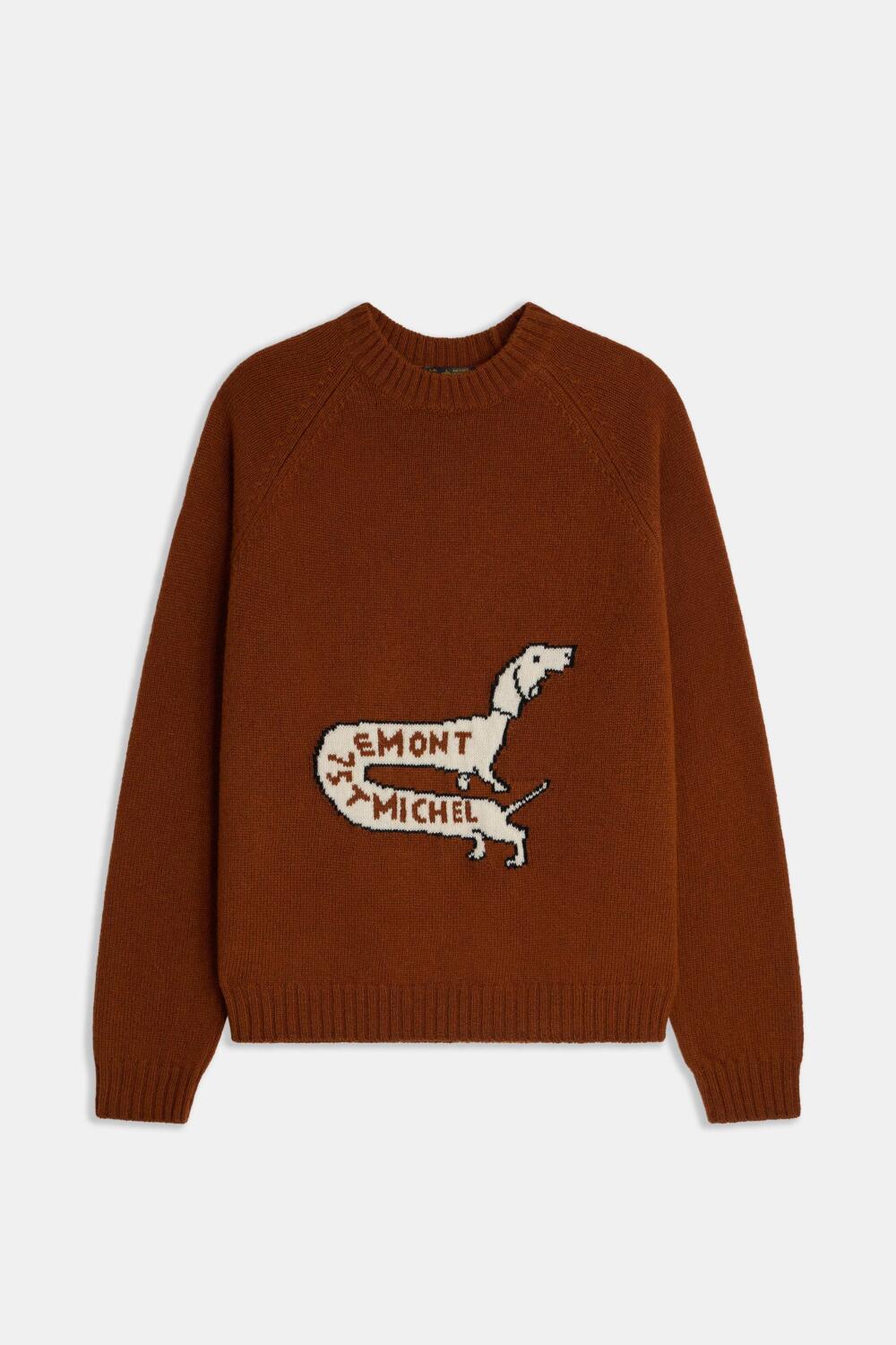 STRIKER - INTARSIA GRAPHICS SWEATER - XL, GREEN