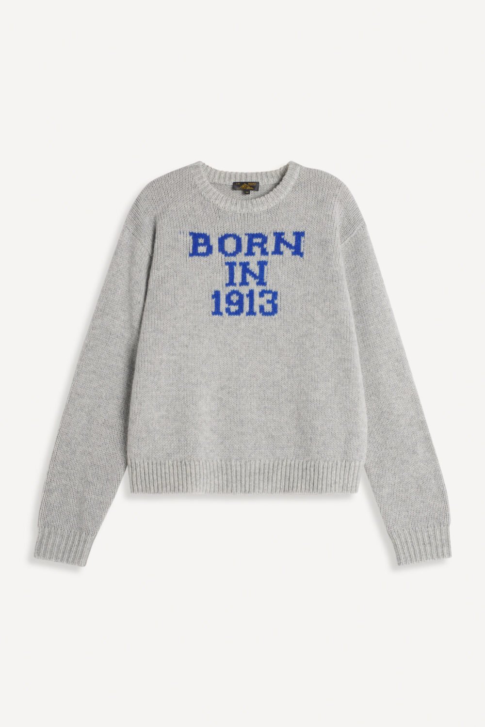 SOSTRA - PULL BORN IN 1913 - XL, grey-blue