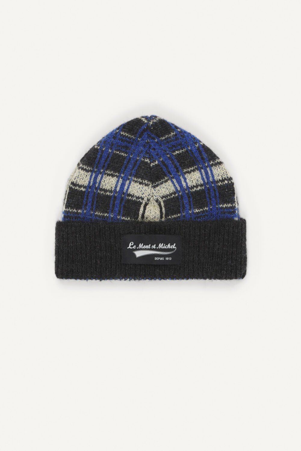 ANDRE - BONNET EN JACQUARD À MOTIFS - TU, GRIS