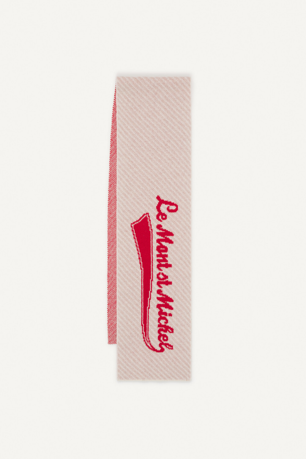 ARMELLE - PRINTED SCARF - TU, RED