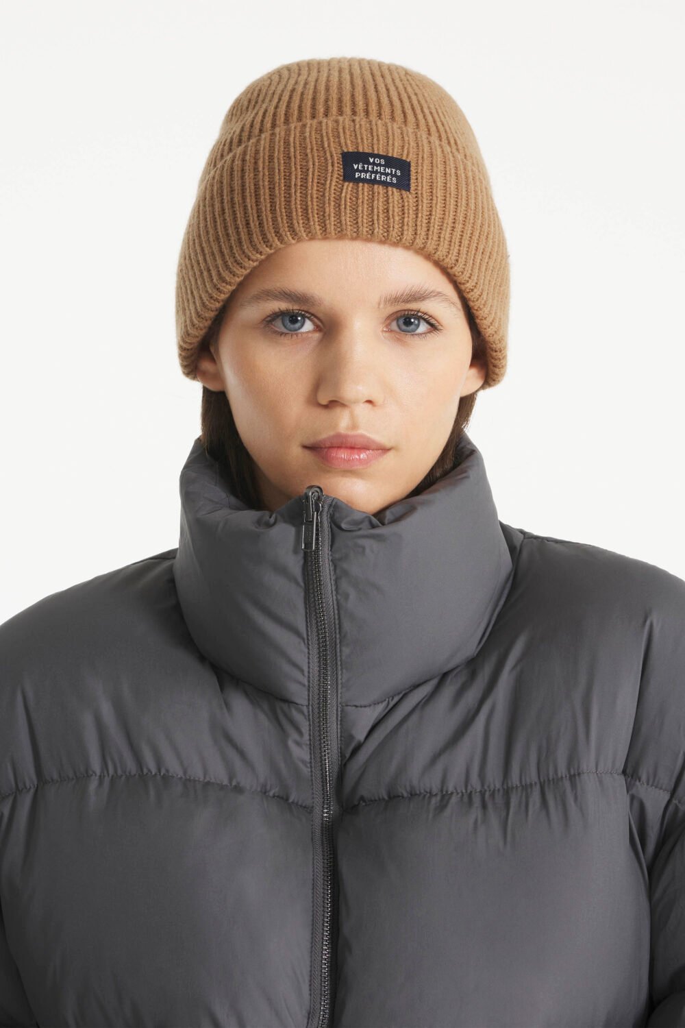 ARMAND - CASHMERE HAT - TU, BROWN