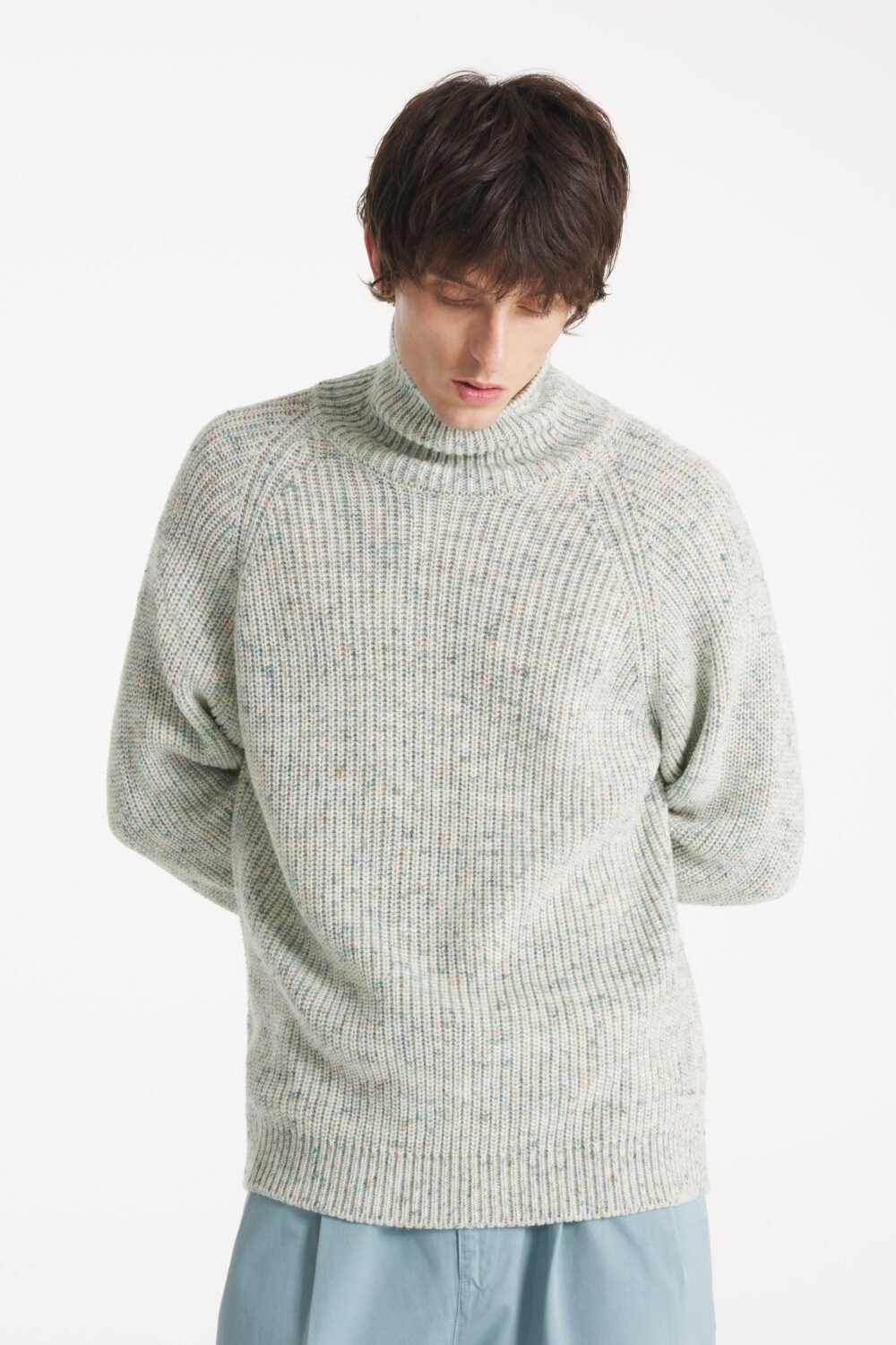 SPLASHER - PULL EN LAINE - XXL, BLEU CIEL
