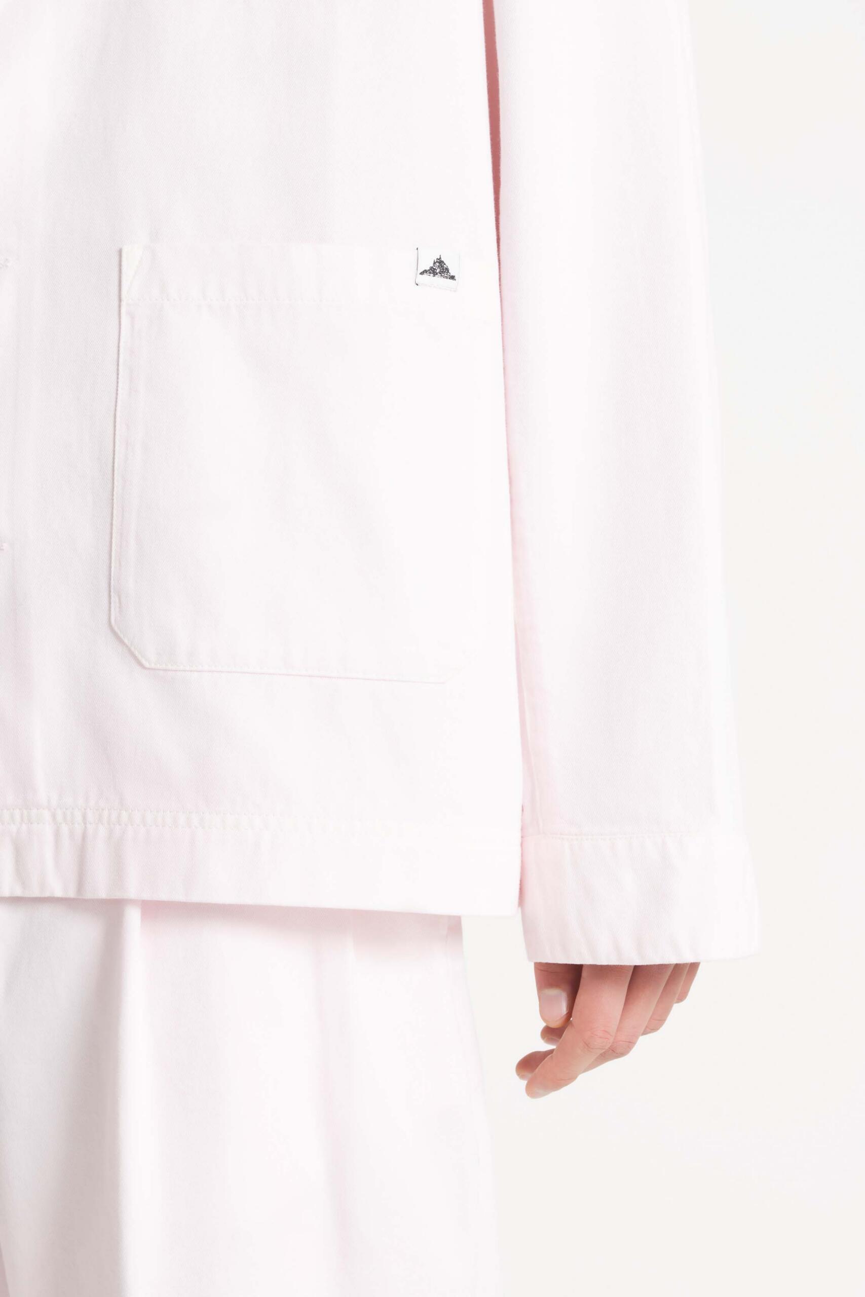 Gabardine work jacket - PINK, seconde vue