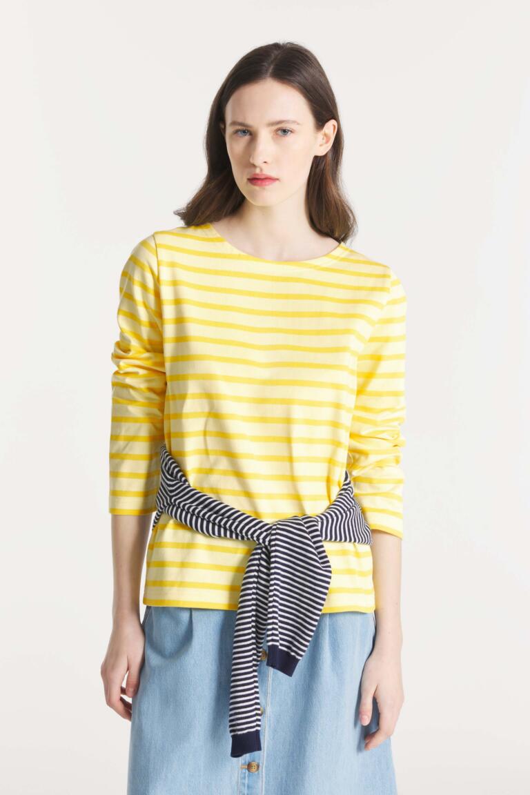 Tilda - Marinière manches longues - lightyel yel