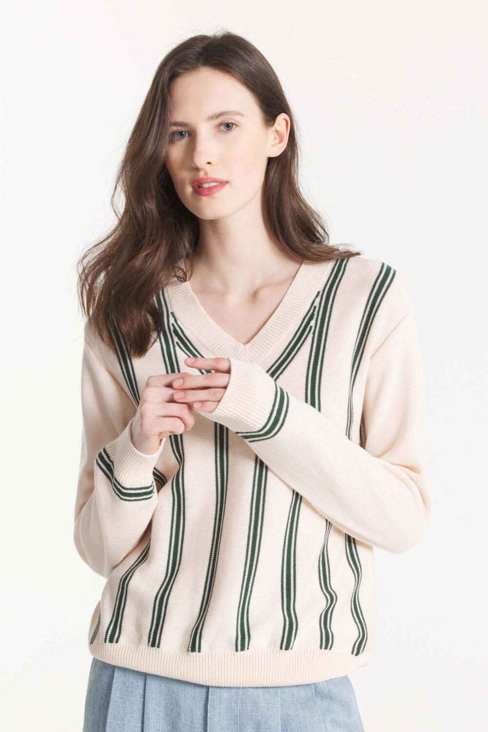 SPERIE – PULL À RAYURES