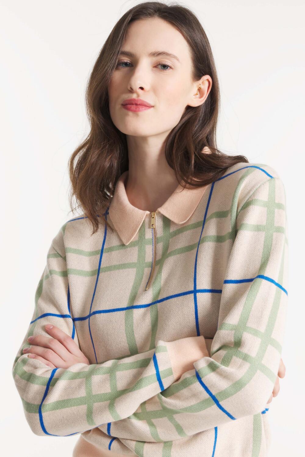 TARDI – POLO EN JACQUARD