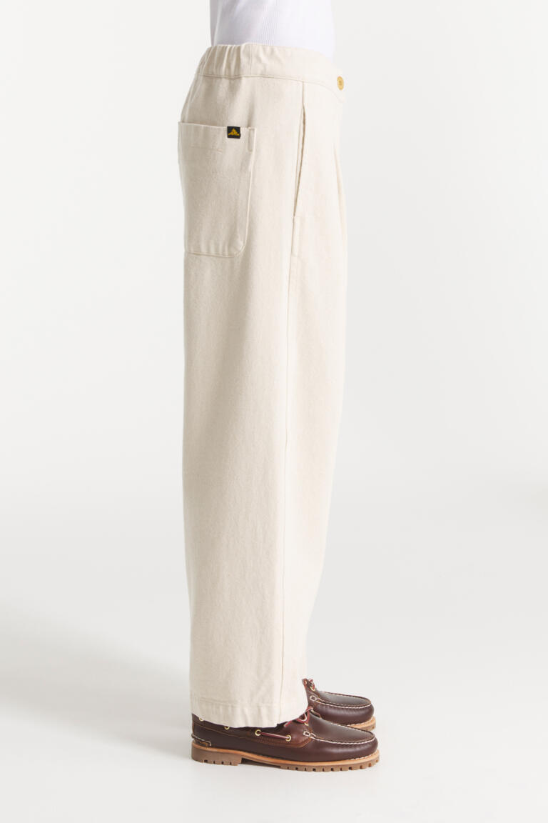 PRIMELLE - DENIM PANTS - OFFWHITE, seconde vue