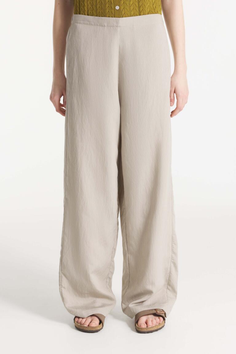 PONCIA - PANTALON FLUIDE - OLIVE, seconde vue
