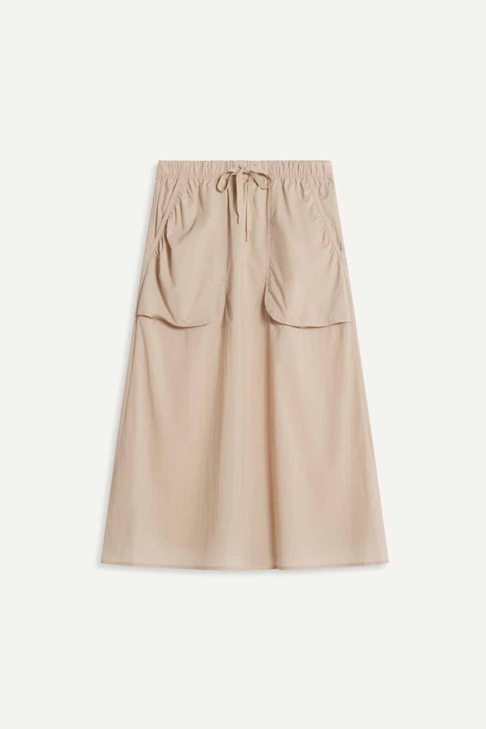 JOHA - WORKWEAR SKIRT - 34, BEIGE