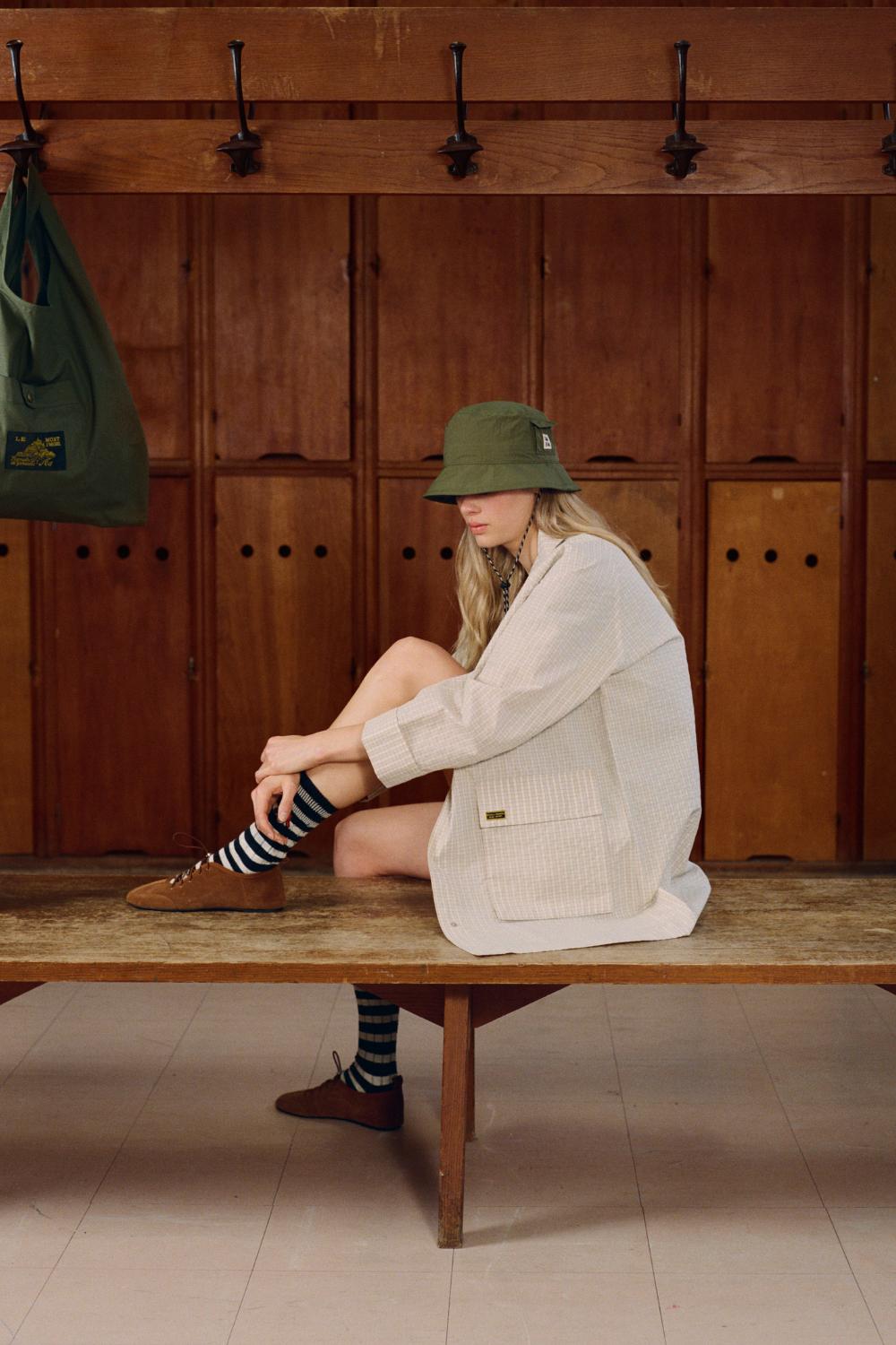 MELIA – PLAID TRENCH COAT