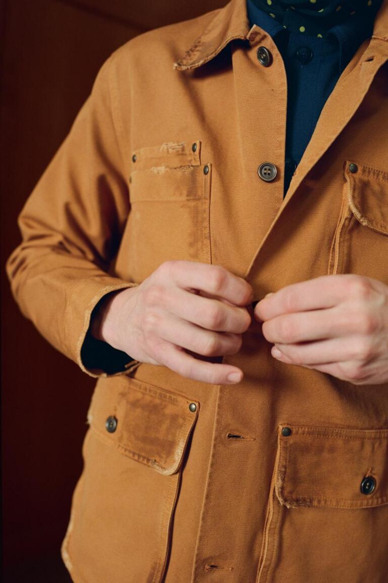 VITOLD - PATINA JACKET - spice, seconde vue