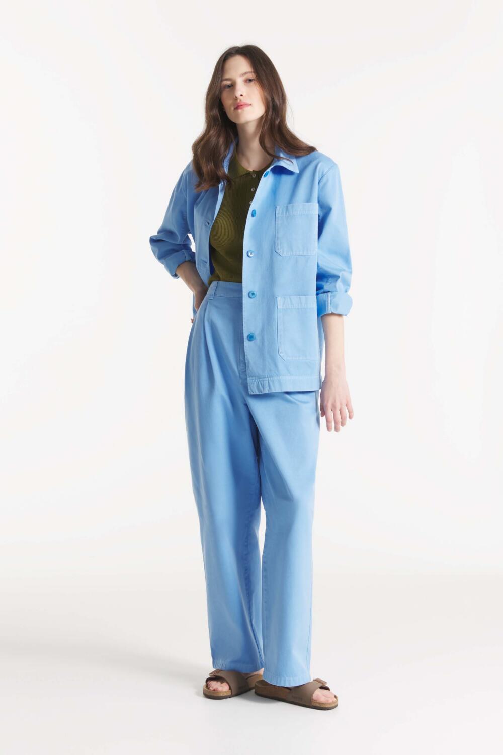 Gabardine work jacket