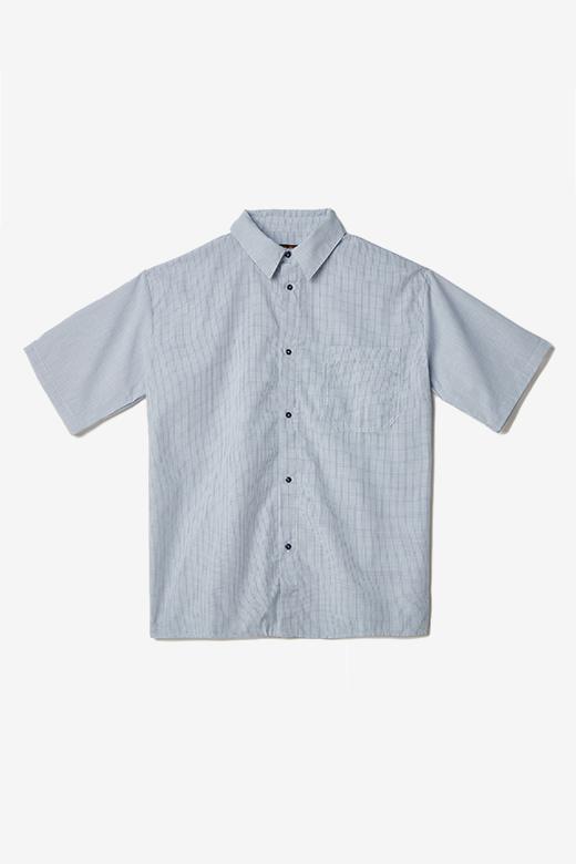 CASTELO - CHEMISE À CARREAUX - S, BLEU