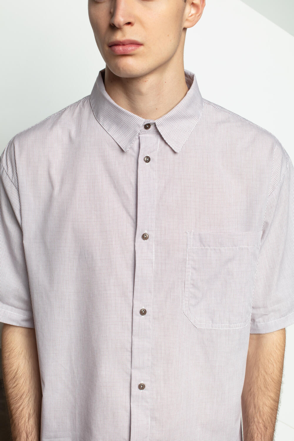 CASTELO - CHEMISE À CARREAUX - L, MARRON