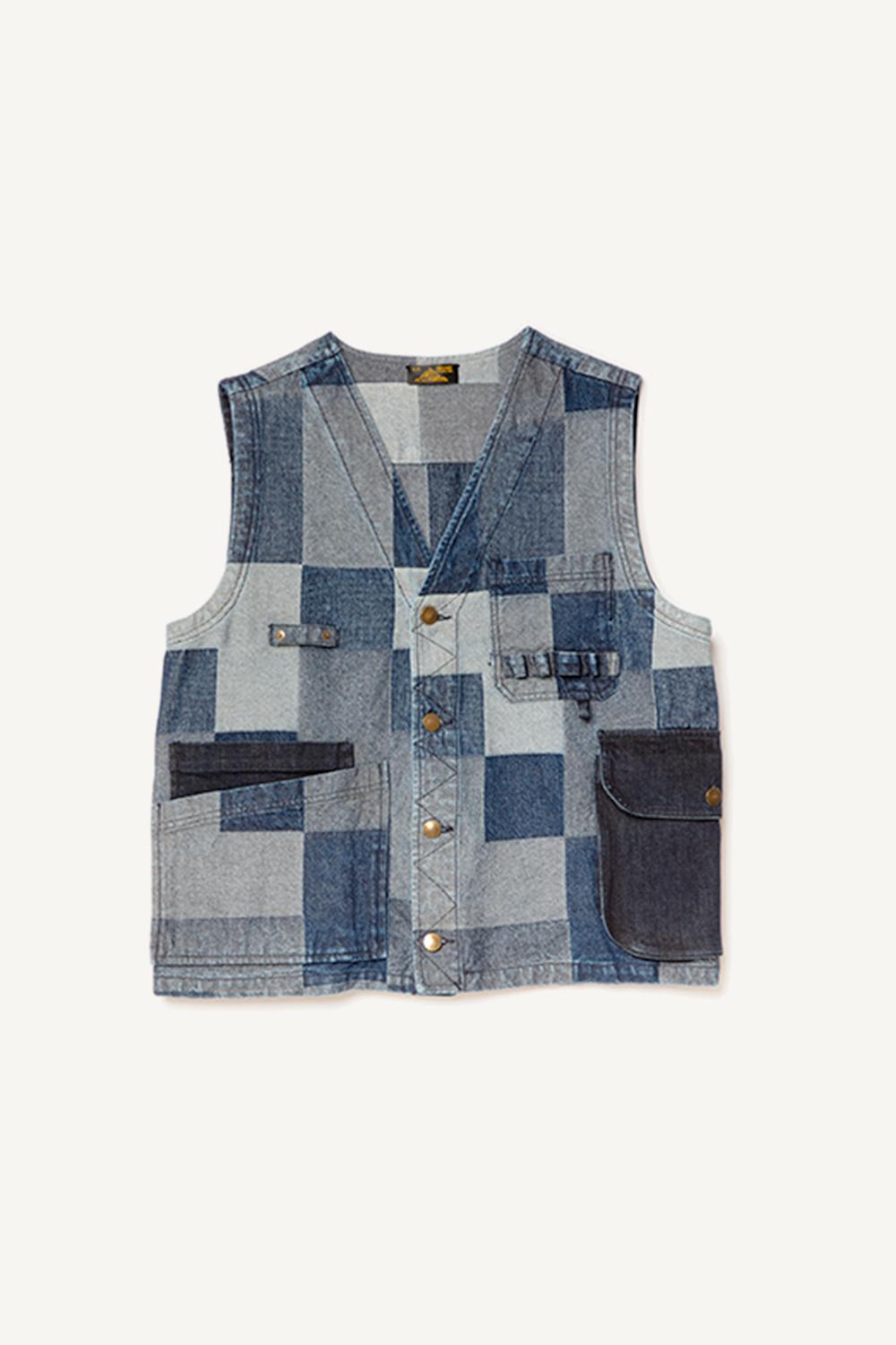 VIZU - VESTE SANS MANCHES - M, BLEU