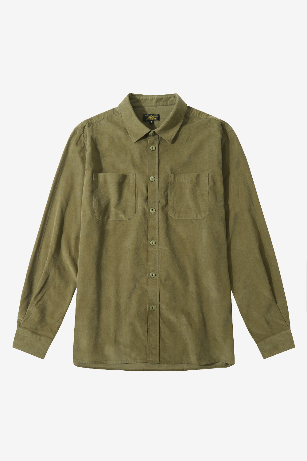 CLOVIS - LIGHT CORDUROY SHIRT - XS, KAKI