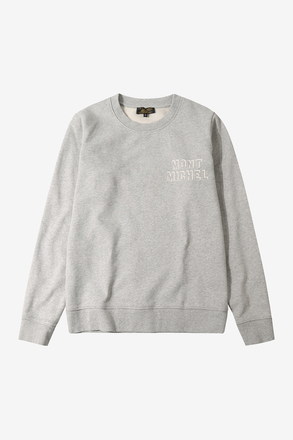 TYMEANE - SWEAT EN COTON PEIGNÉ - S, GRIS CHINE