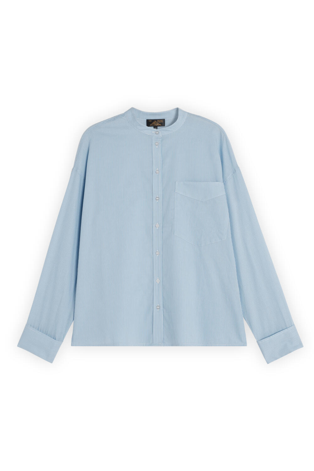 CIMINE - CHEMISE RAYÉE - 34, BLEU