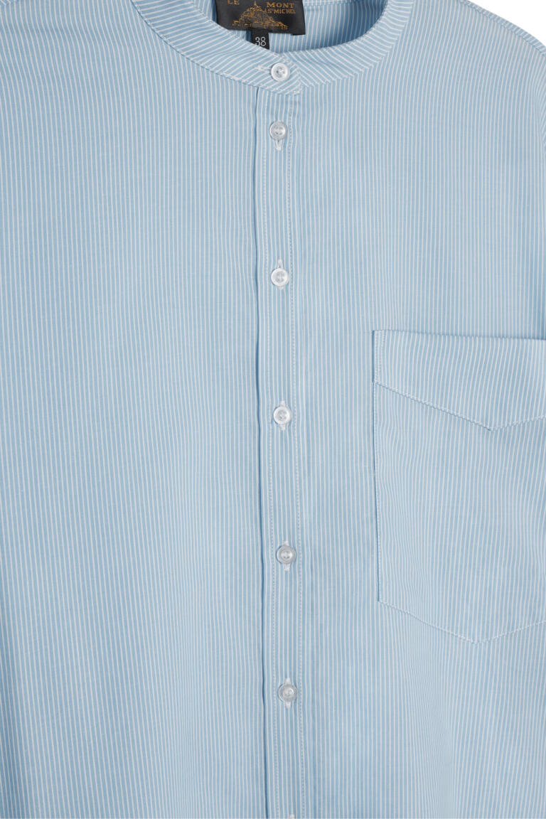CIMINE - CHEMISE RAYÉE - BLEU, seconde vue
