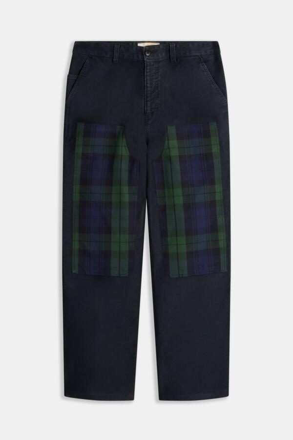 PELIL – PANTALON À PATCHS TARTAN