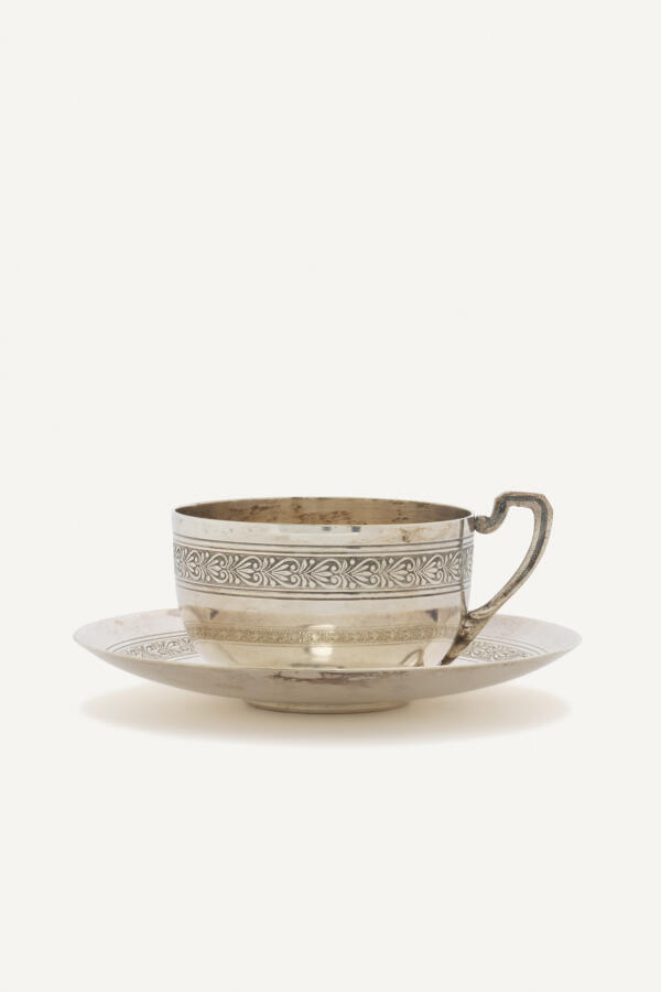 TASSE ET SOUS TASSE ANNÉES 40