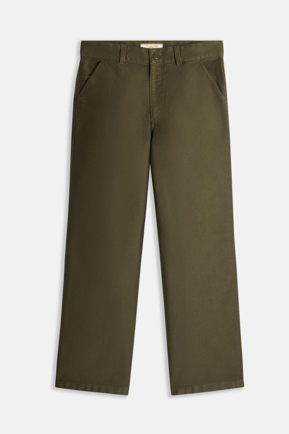 PROSPER - PANTALON EN MOLESKINE - XS, KAKI