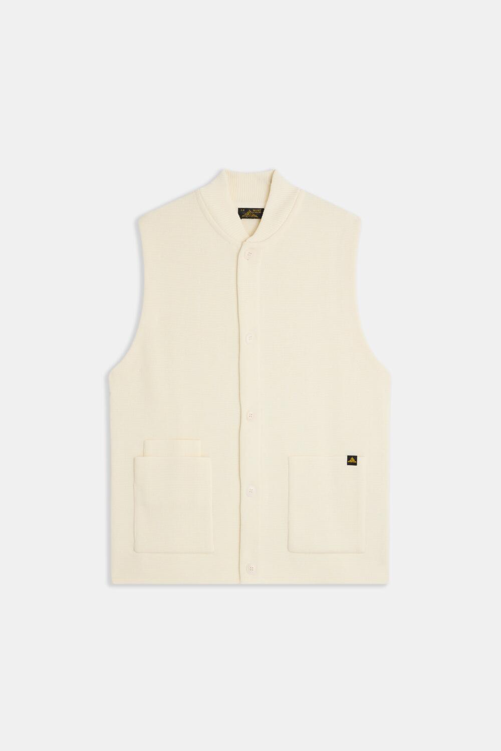 GARY - CARDIGAN SANS MANCHES - XS, GRIS