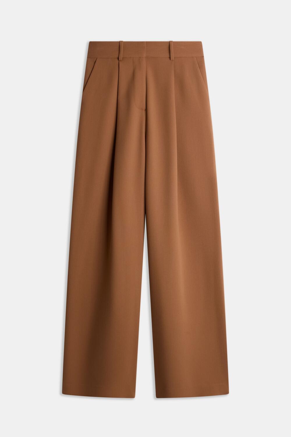 PIRETTE - PLEATED PANTS - 38, MARINE