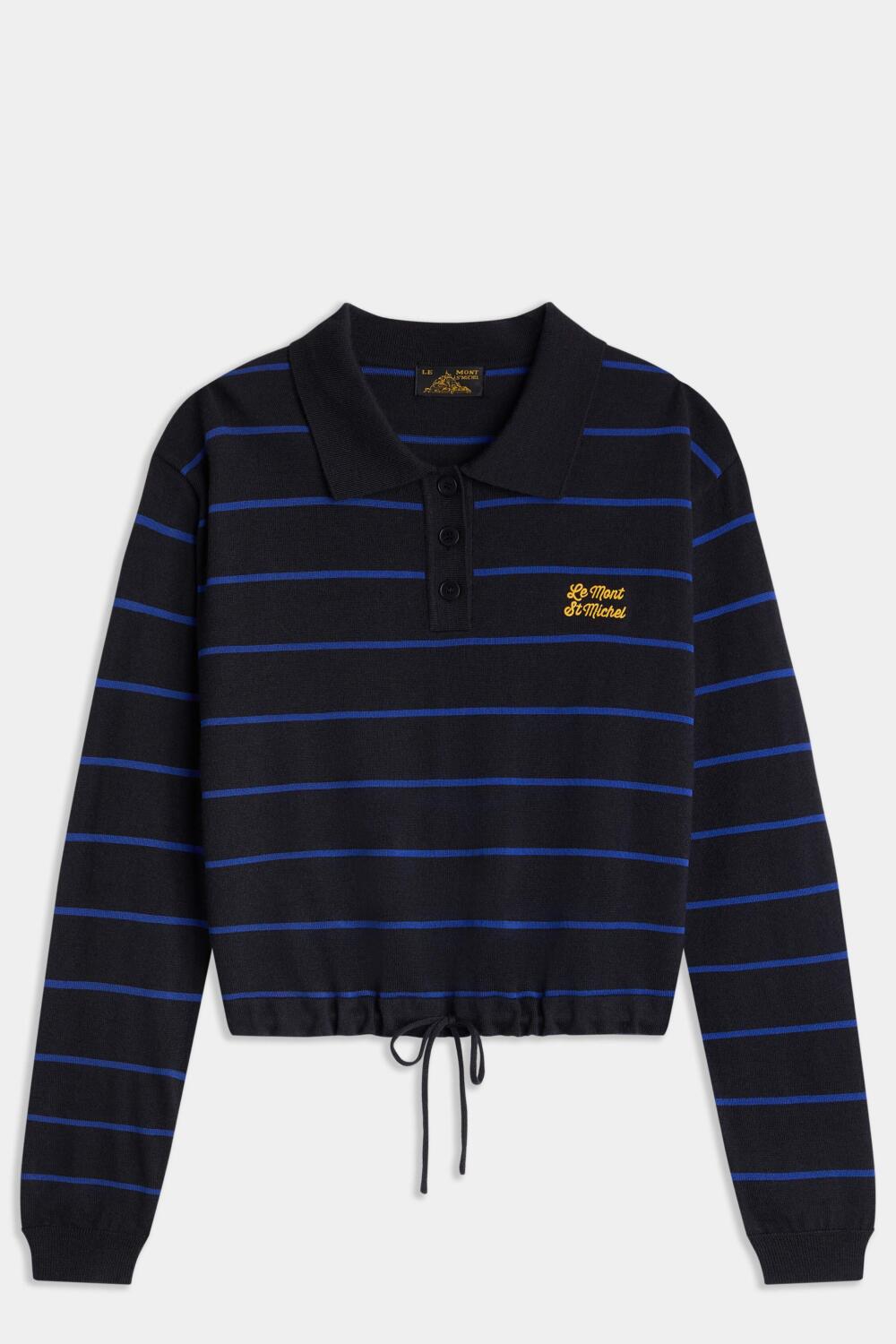 STESSY-STRIPED SWEATER - XS, GREY
