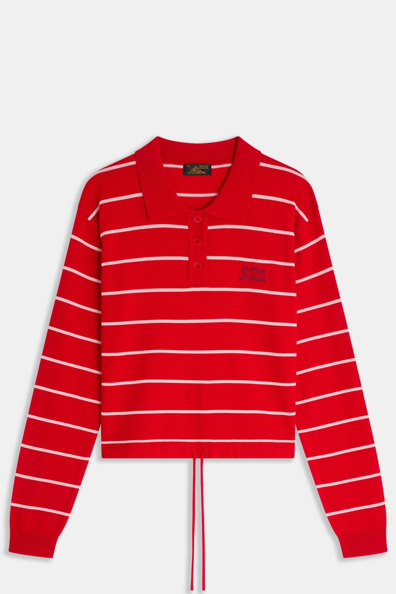 STESSY-STRIPED SWEATER