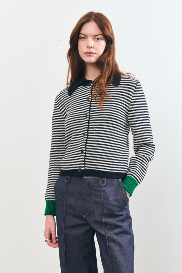 GERASIE – CARDIGAN EN MERINOS