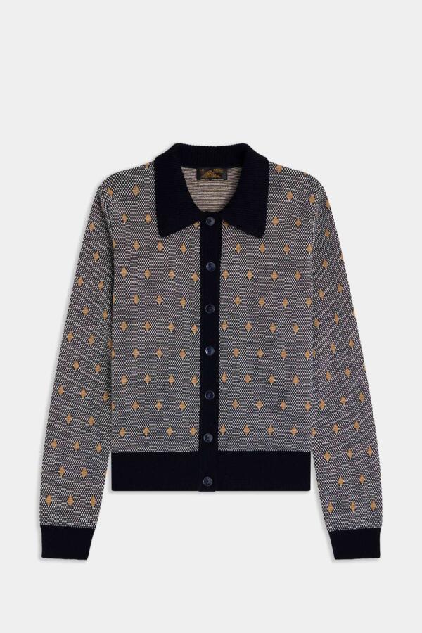 GRIVES – CARDIGAN EN JACQUARD