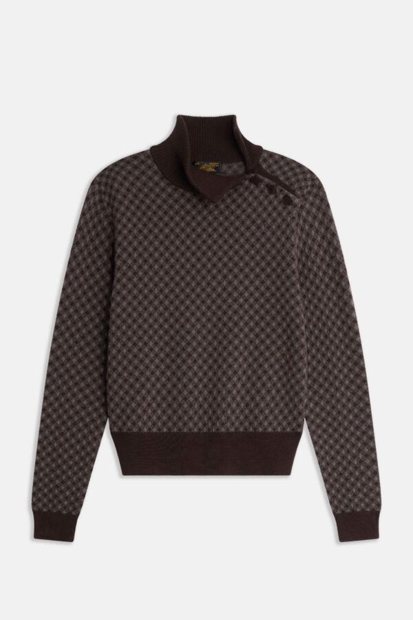 SARINA-JACQUARD SWEATER