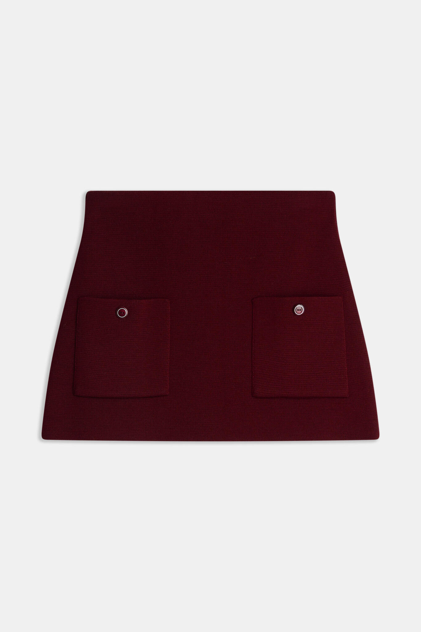 JUNIA – MINI-JUPE EN LAINE