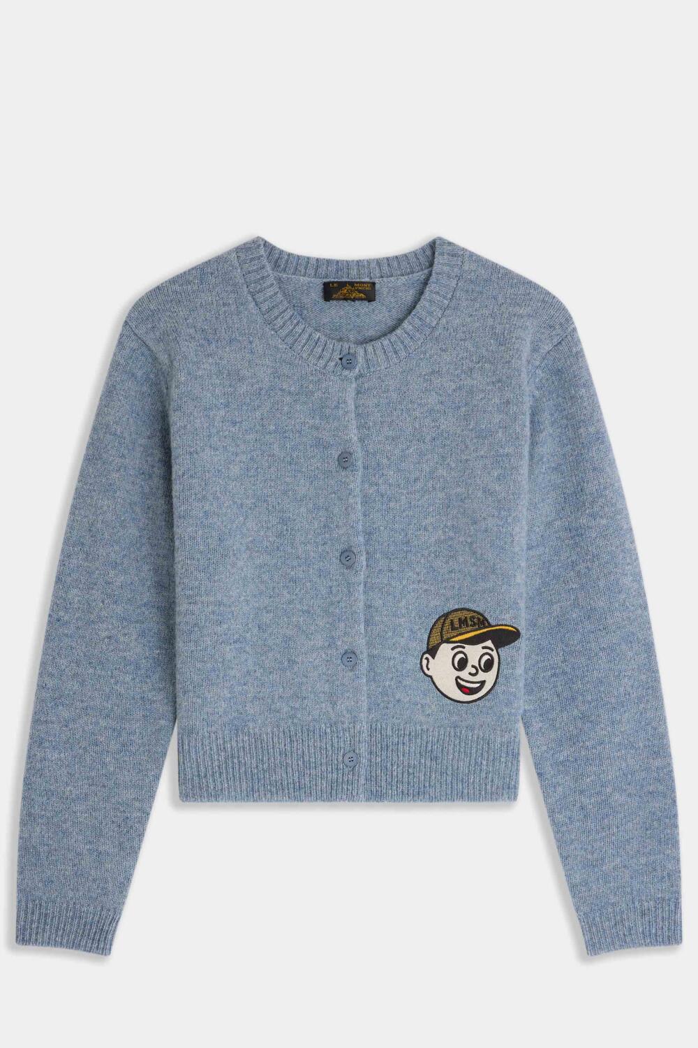GIROZ - CARDIGAN EN LAINE - L, VIOLET