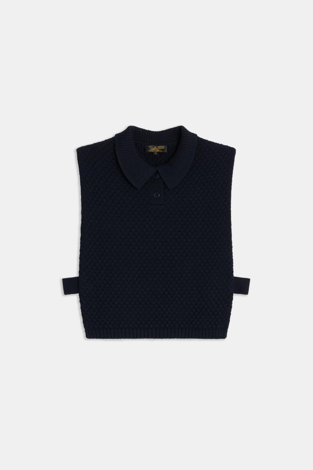 SAKO - PULL SANS MANCHES - XS, MARINE