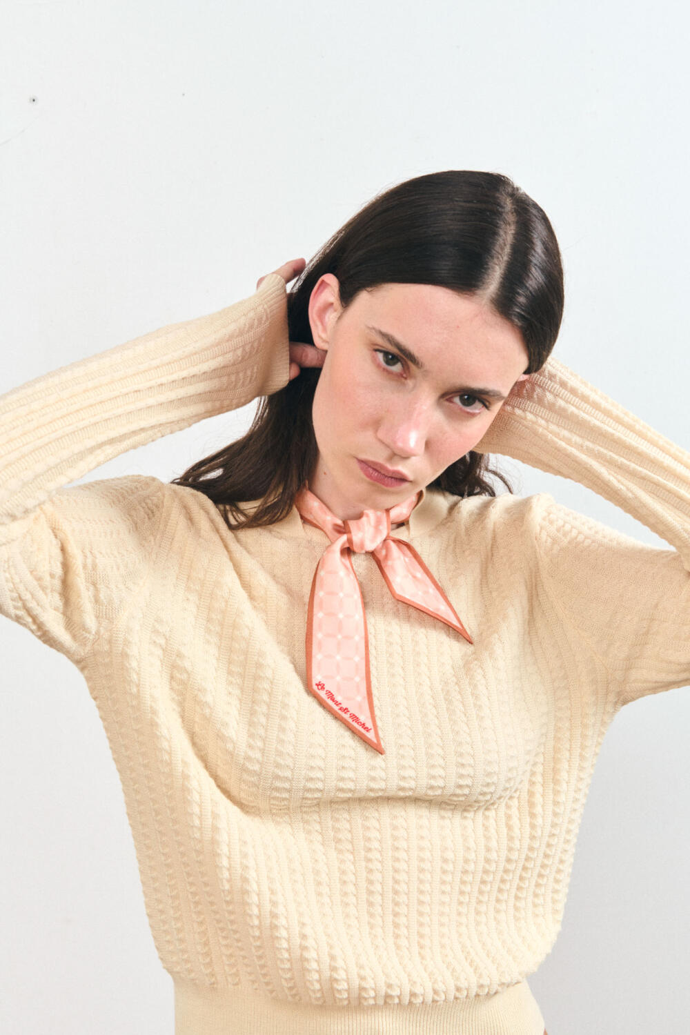 SOHENA - EXTRA-FINE MERINO SWEATER - XS, OFFWHITE