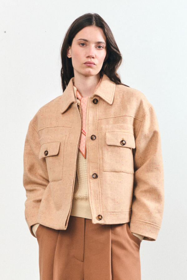 VATHILDA – VESTE EN LAINE