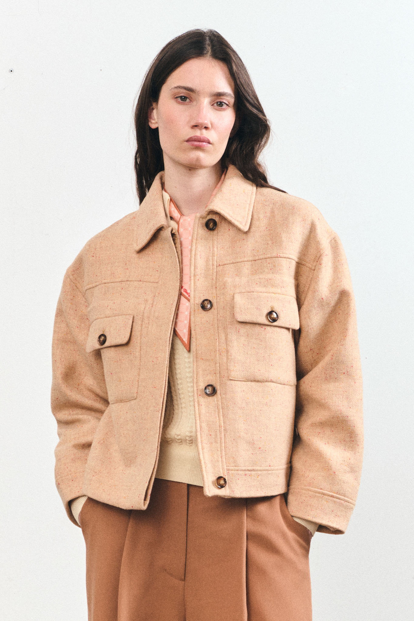 VATHILDA – VESTE EN LAINE