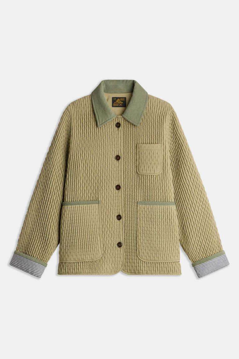 VENIZEL - VESTE MATELASSÉE - SAUGE