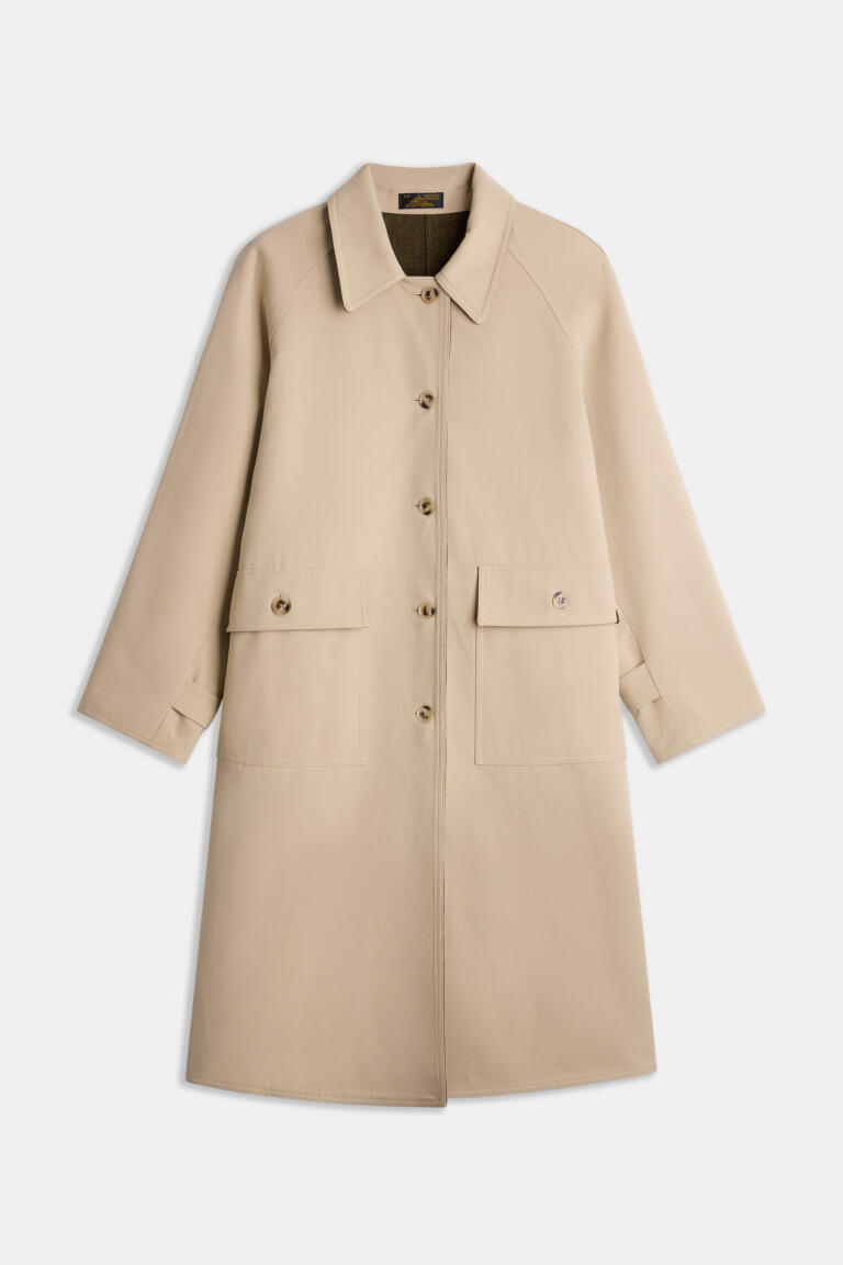MILEY-REVERSIBLE COAT - BEIGE, seconde vue