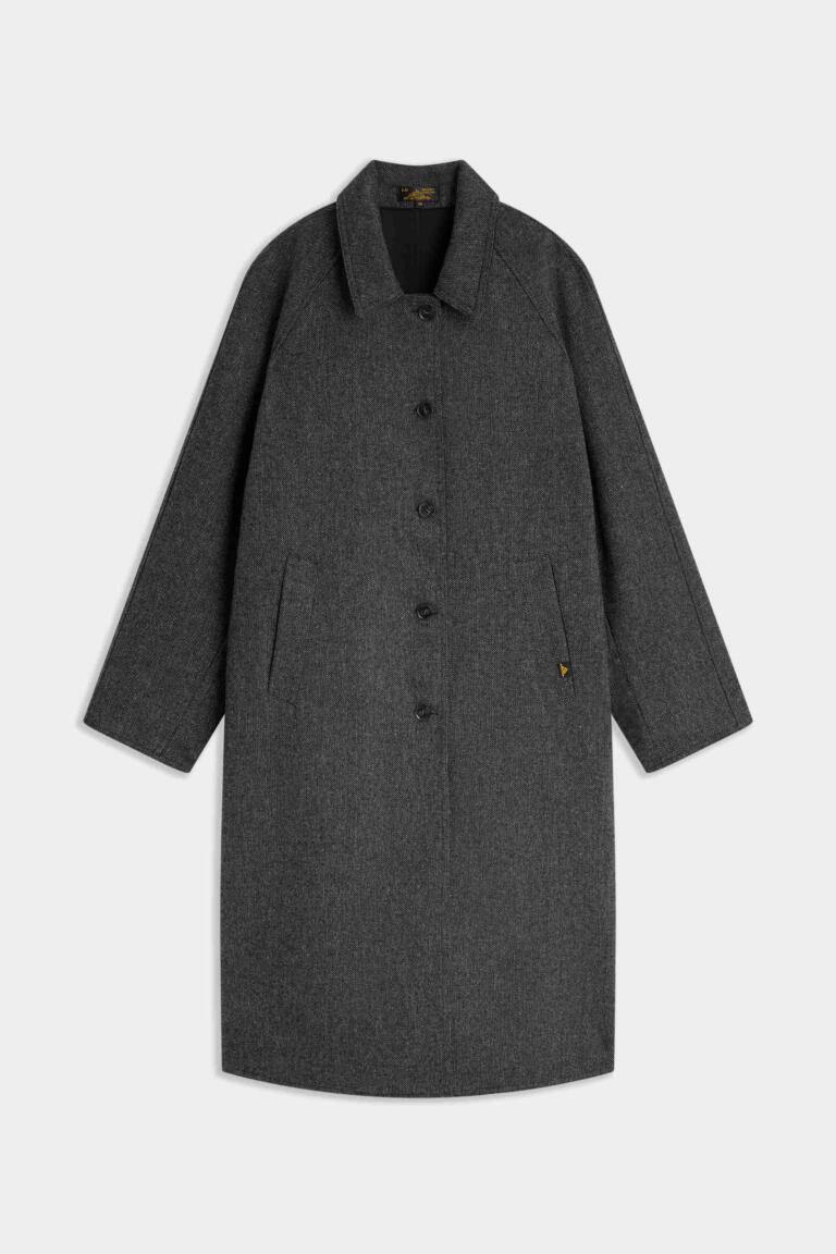 MILEY REVERSIBLE COAT - BLACK