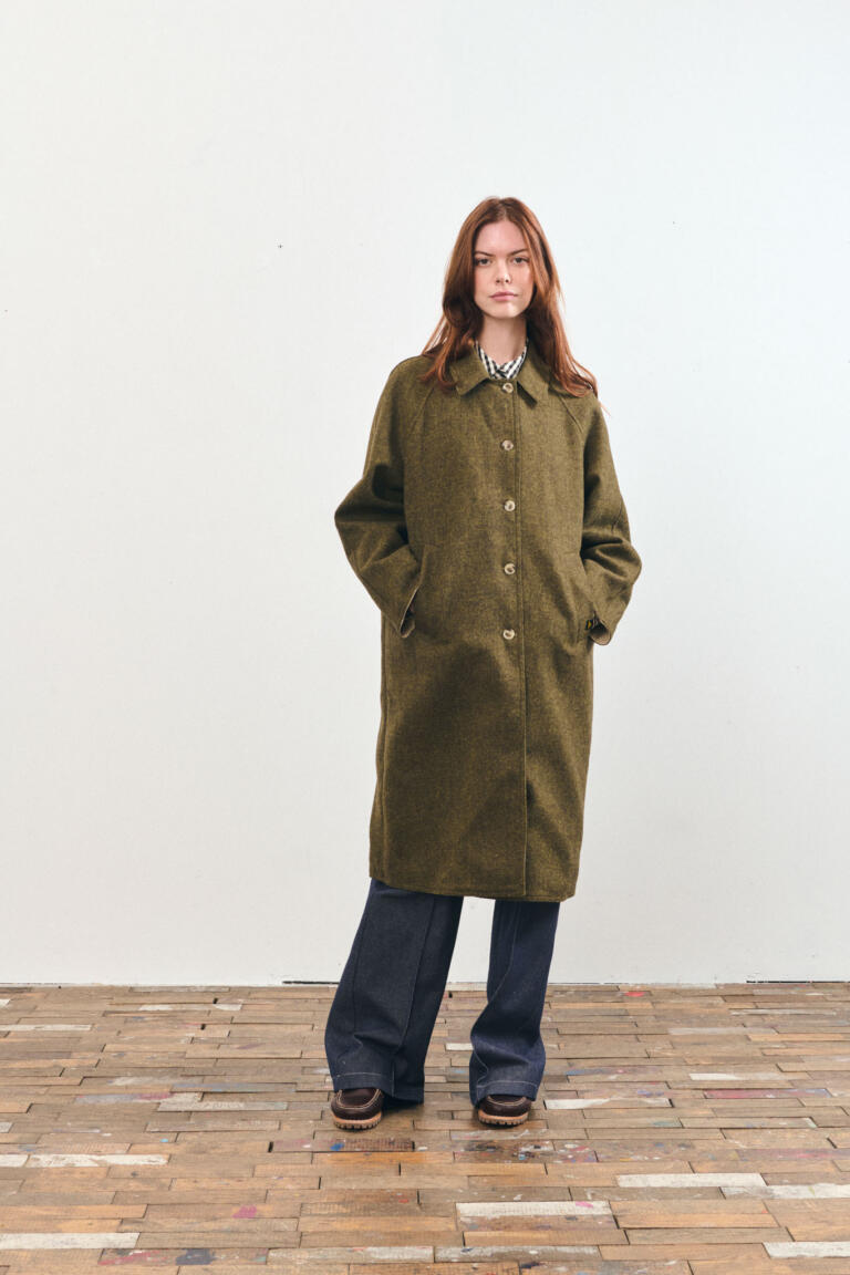 MILEY REVERSIBLE COAT - BEIGE, seconde vue