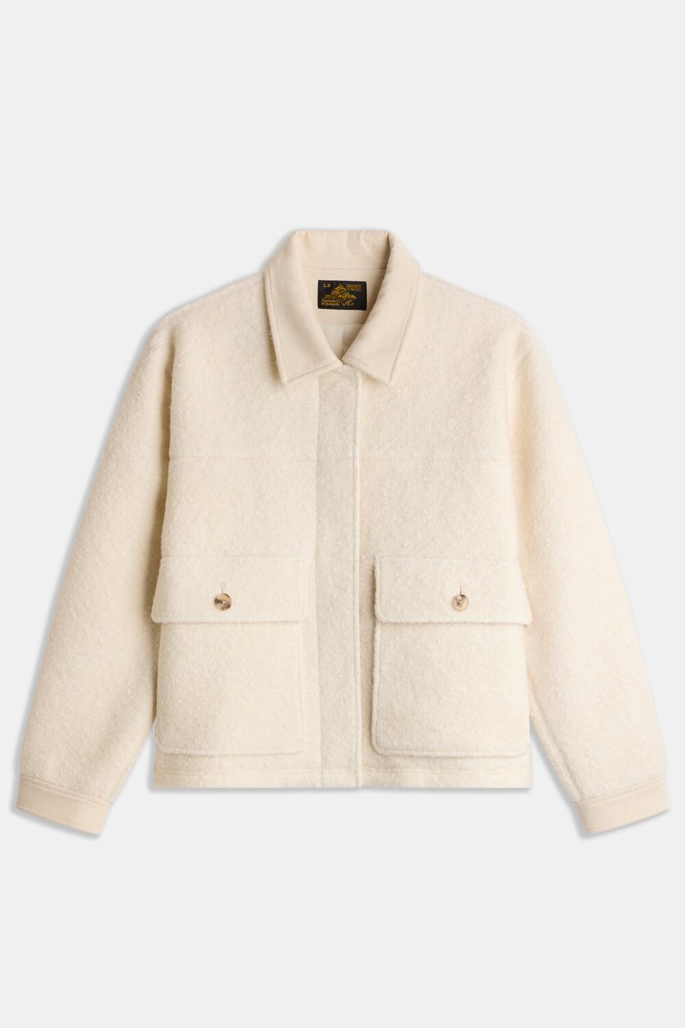 VILERY - WOOL JACKET - 34, OFFWHITE