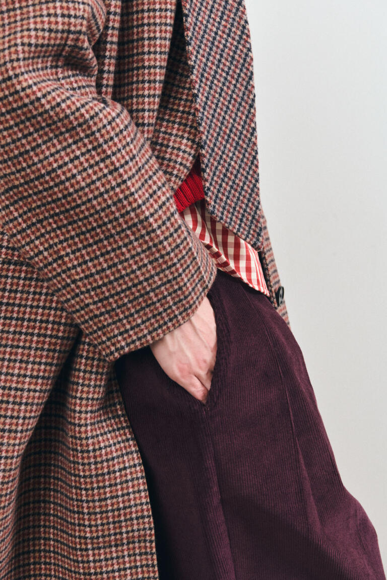 PALMIRA CORDUROY PANTS - BURGUNDY, seconde vue