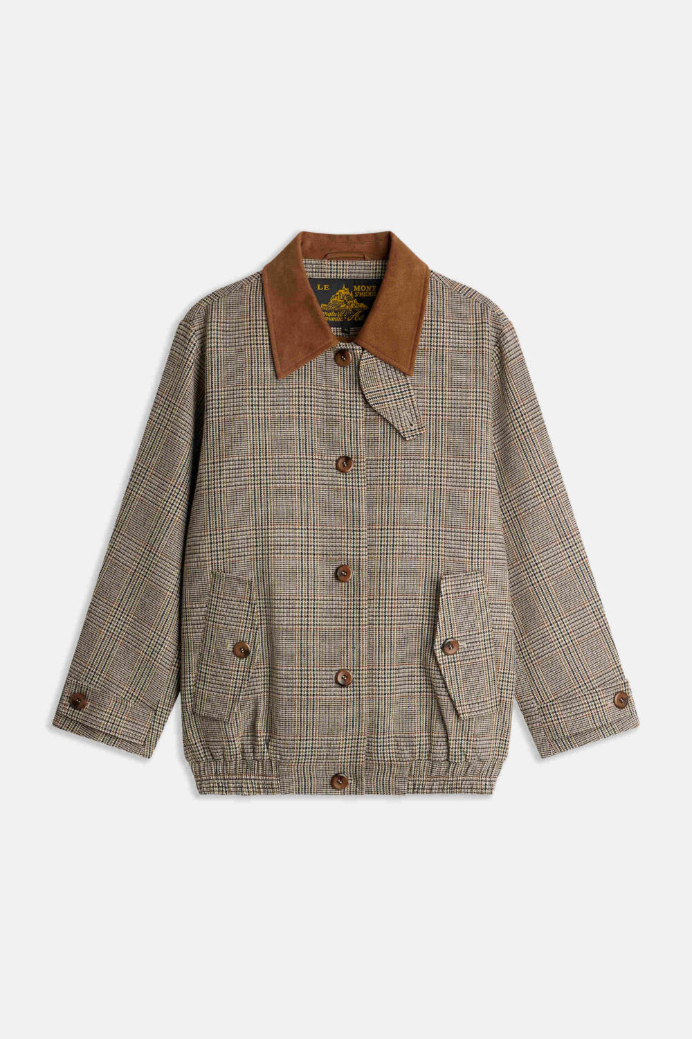 VOISIN - PRINCE OF WALES JACKET - 42, BROWN